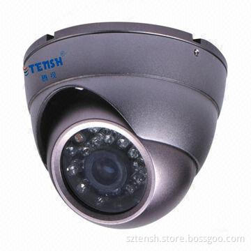 420TVL Commonly Used IR Dome Camera, 12V DC Power Supply